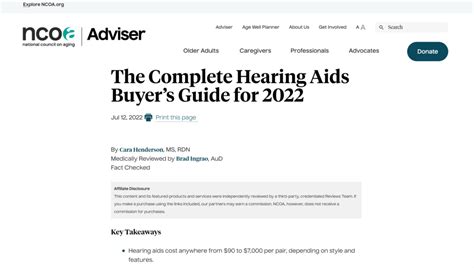 The Complete Hearing Aid Buyer’s Guide for 2022 .